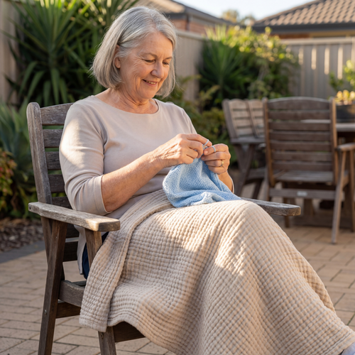 PureCotton Muslin Blanket
