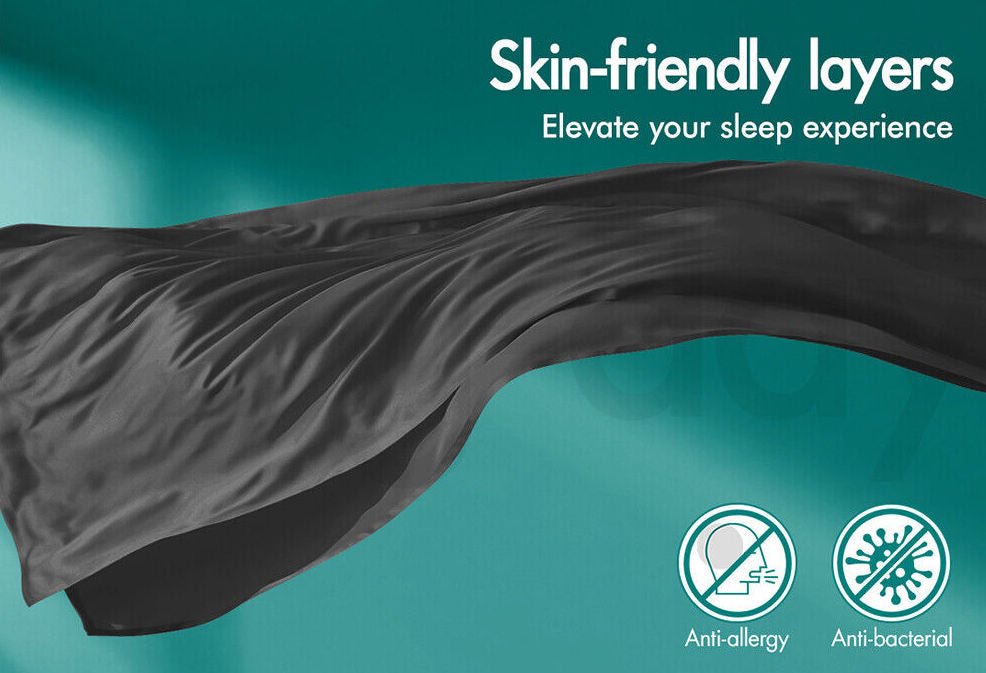Charcoal Bamboo Mattress Topper