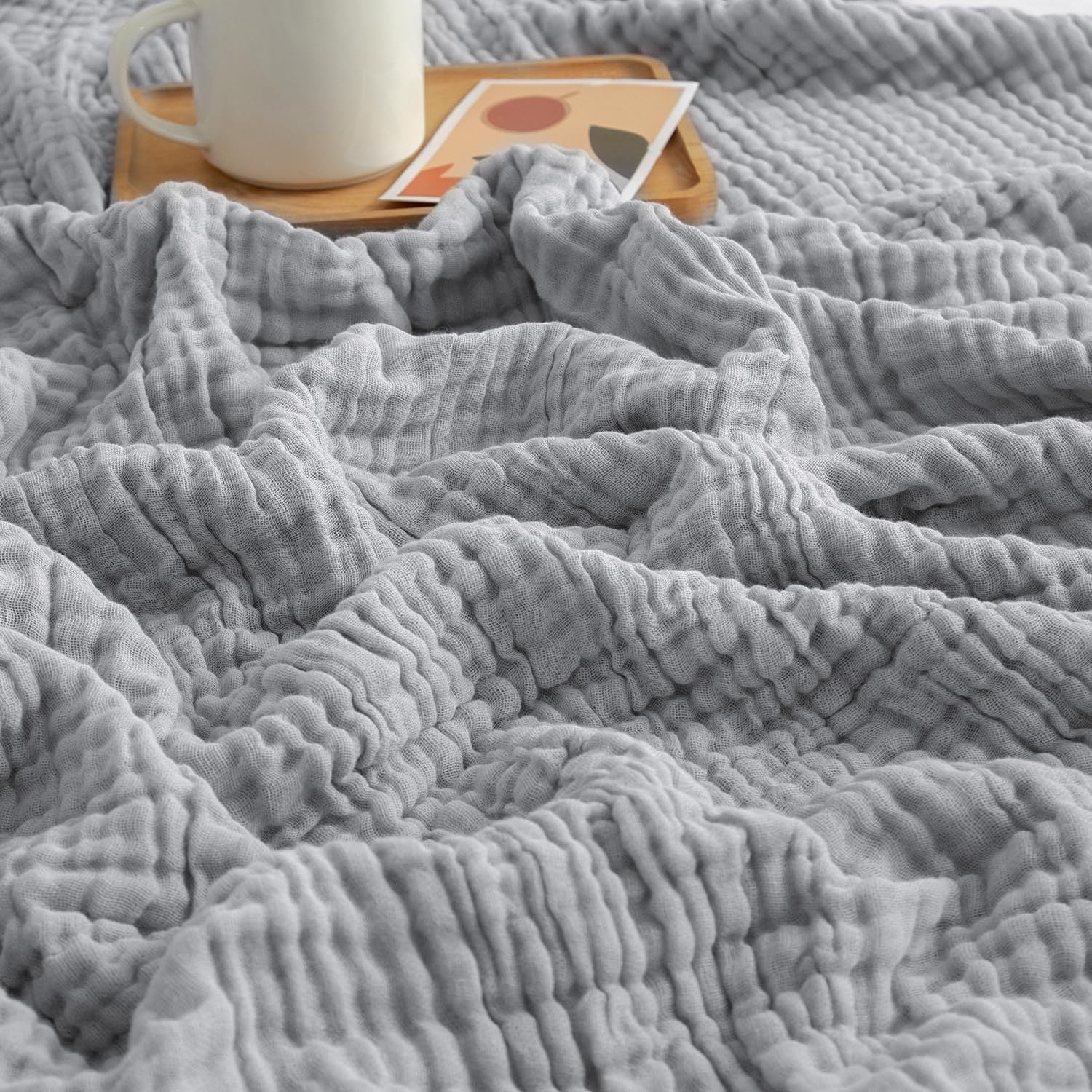 PureCotton Muslin Blanket - The Calming Co. Australia