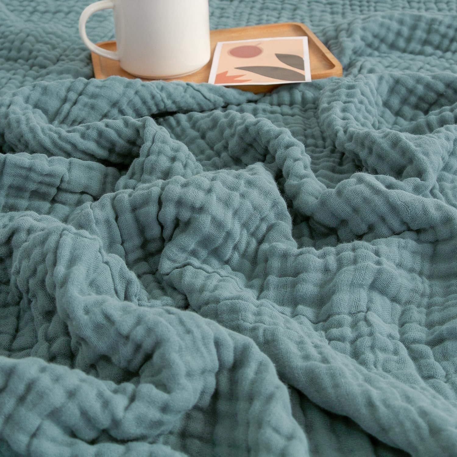 PureCotton Muslin Blanket - The Calming Co. Australia