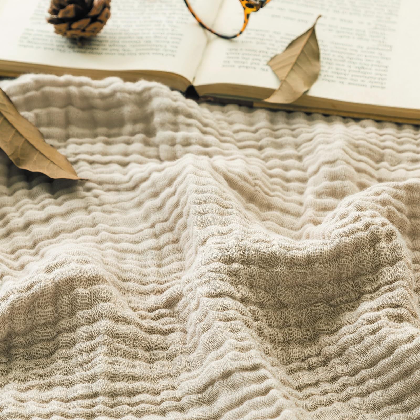 PureCotton Muslin Blanket - The Calming Co. Australia